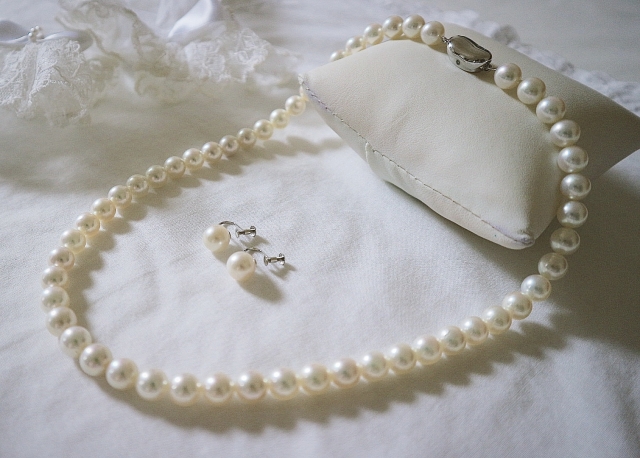 長岡で安心の真珠ネックレス修理【切れる前にネックレスの糸を交換します】